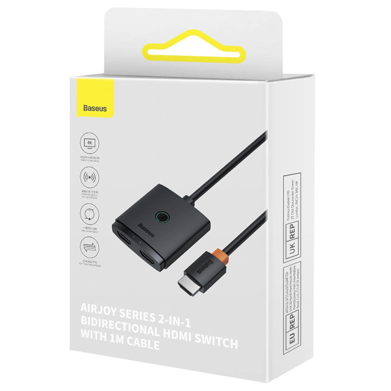 تبدیل 1 به 2 Baseus AirJoy Series B01331105111-01 HDMI