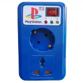 محافظ برق صوتی تصویری 2 خانه ارت دار Play Station / XBOX