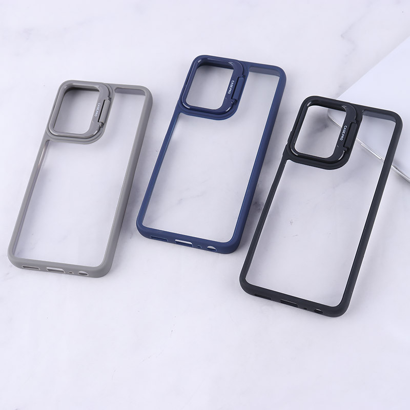 قاب شفاف Case.Pro سامسونگ Galaxy A05s استندشو دور رنگی