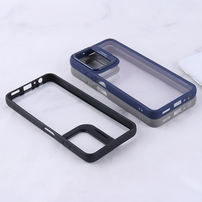 قاب شفاف Case.Pro سامسونگ Galaxy A05s استندشو دور رنگی