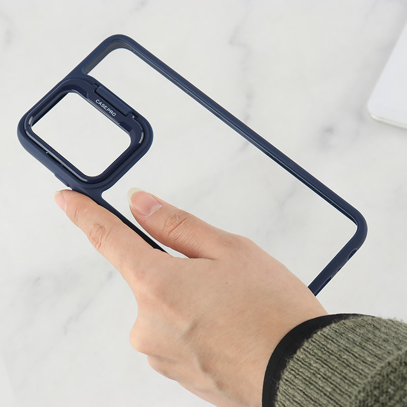 قاب شفاف Case.Pro سامسونگ Galaxy A05s استندشو دور رنگی