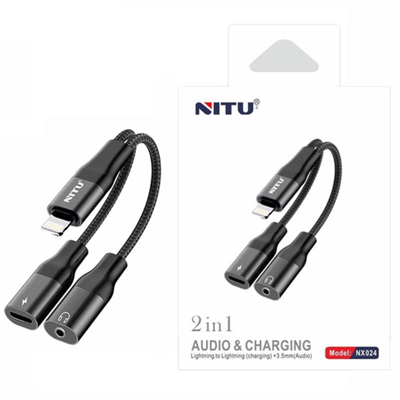 تبدیل Lightning به AUX/Lightning نیتو NX024