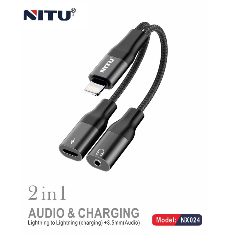تبدیل Lightning به AUX/Lightning نیتو NX024