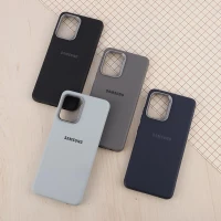 قاب چرمی ژله ای Leather سامسونگ Galaxy A32 5G لوگودار