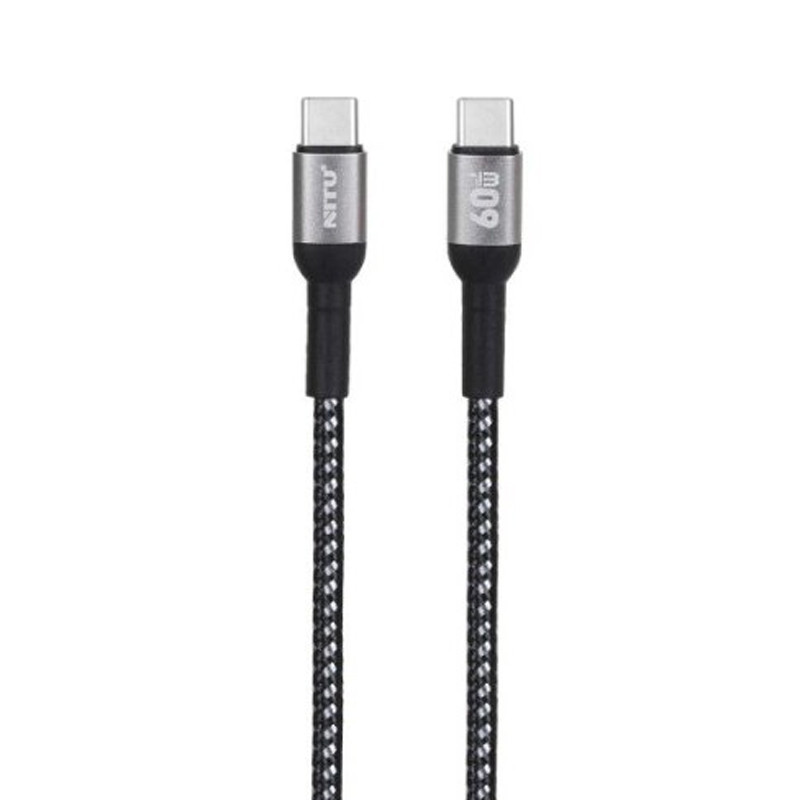 کابل تبدیل فست شارژ Nitu NC327 Type-C To Type-C 60W 1m