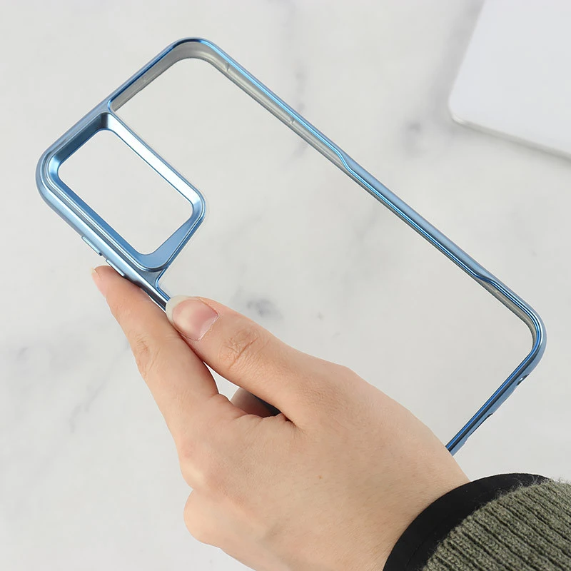 قاب ژله ای شفاف سامسونگ Galaxy A15 طرح تیتانیوم