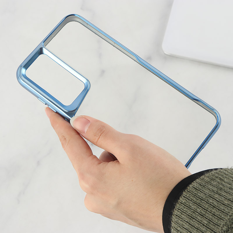 قاب ژله ای شفاف سامسونگ Galaxy A55 طرح تیتانیوم