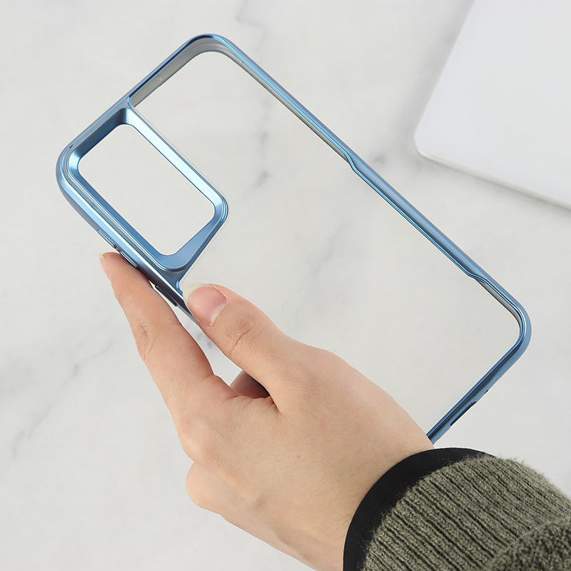قاب ژله ای شفاف سامسونگ Galaxy A35 طرح تیتانیوم
