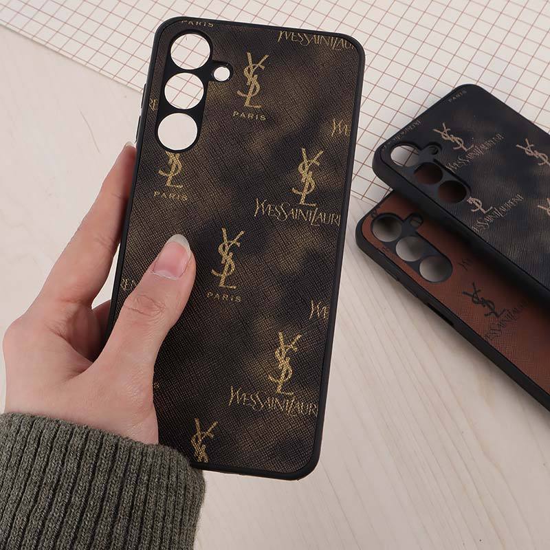 قاب چرمی YSL سامسونگ Galaxy A16 4G / A16 5G محافظ لنزدار