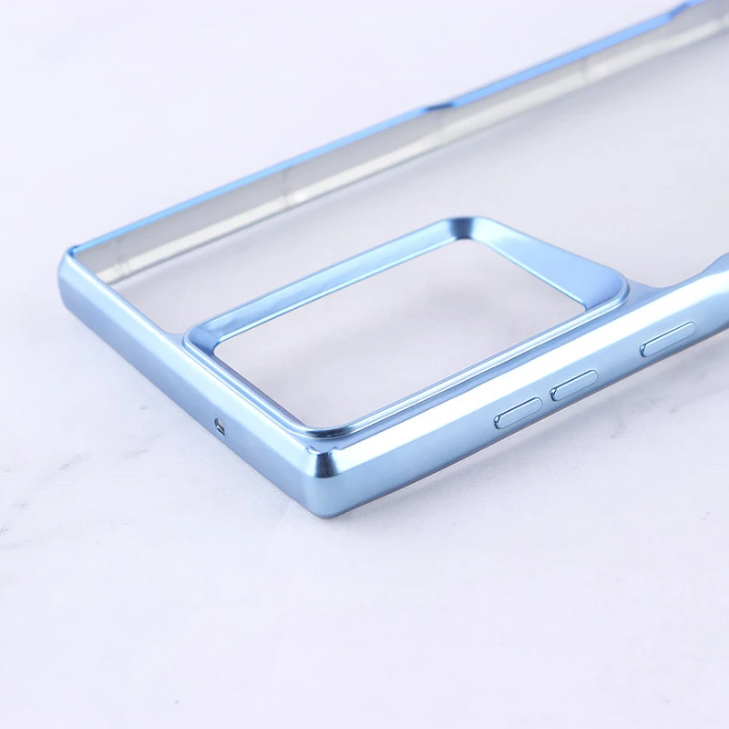 قاب ژله ای شفاف سامسونگ Galaxy S23 Ultra طرح تیتانیوم