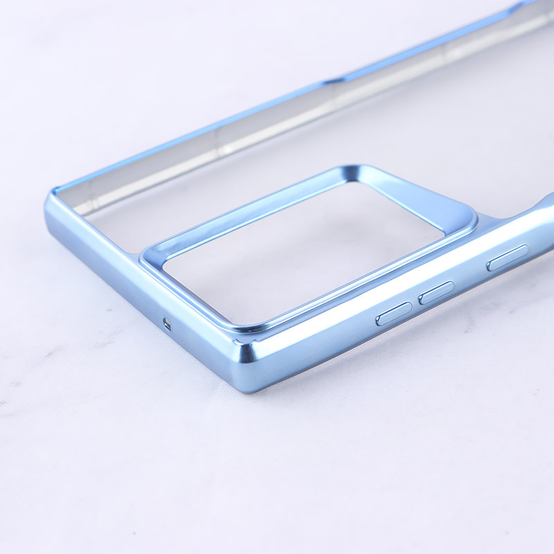 قاب ژله ای شفاف سامسونگ Galaxy S23 Ultra طرح تیتانیوم