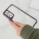 قاب ژله ای شفاف سامسونگ Galaxy A05s طرح تیتانیوم محافظ لنزدار