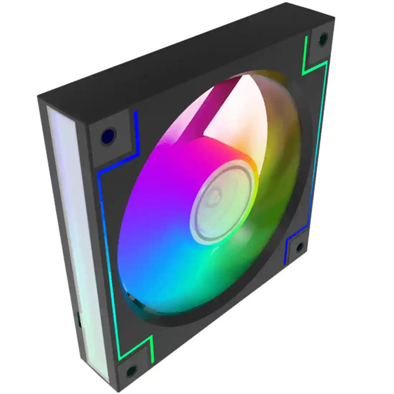فن کیس گیم مکس GameMax RD300&nbsp;ARGB Black 12*12 بسته 3 عددی