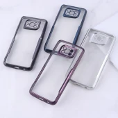 قاب ژله ای شفاف شیائومی Poco X3 / X3 NFC / X3 Pro طرح تیتانیوم محافظ لنزدار