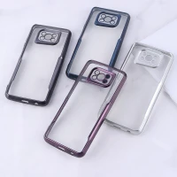 قاب ژله ای شفاف شیائومی Poco X3 / X3 NFC / X3 Pro طرح تیتانیوم محافظ لنزدار