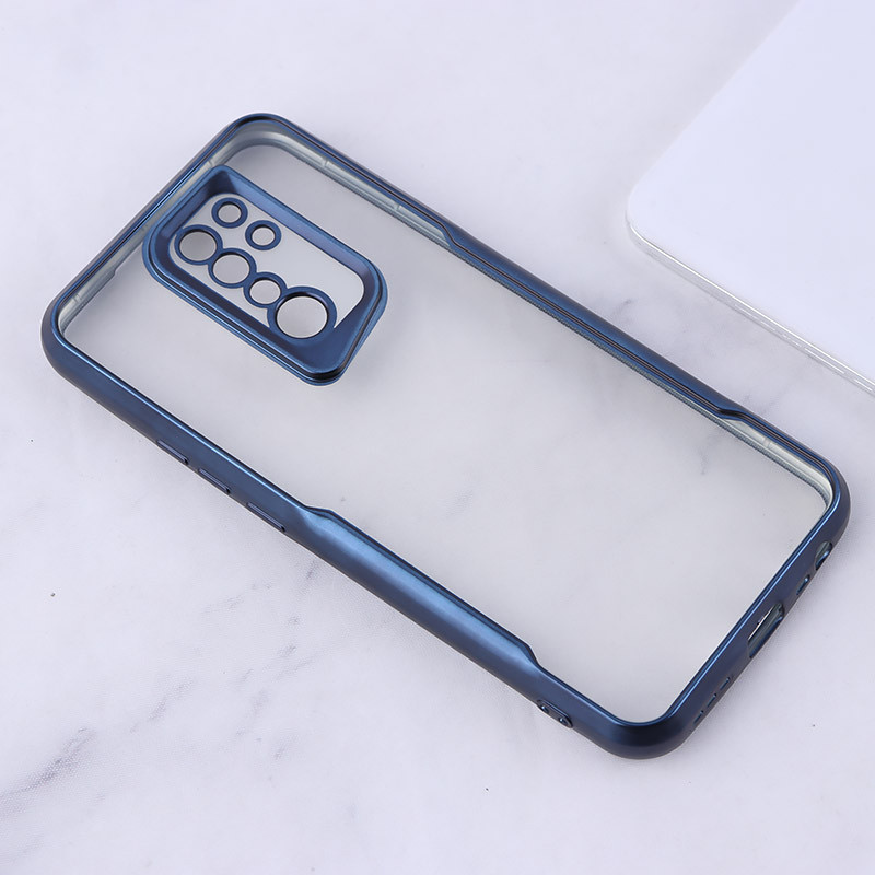 قاب ژله ای شفاف شیائومی Redmi 9 / 9 Prime طرح تیتانیوم محافظ لنزدار