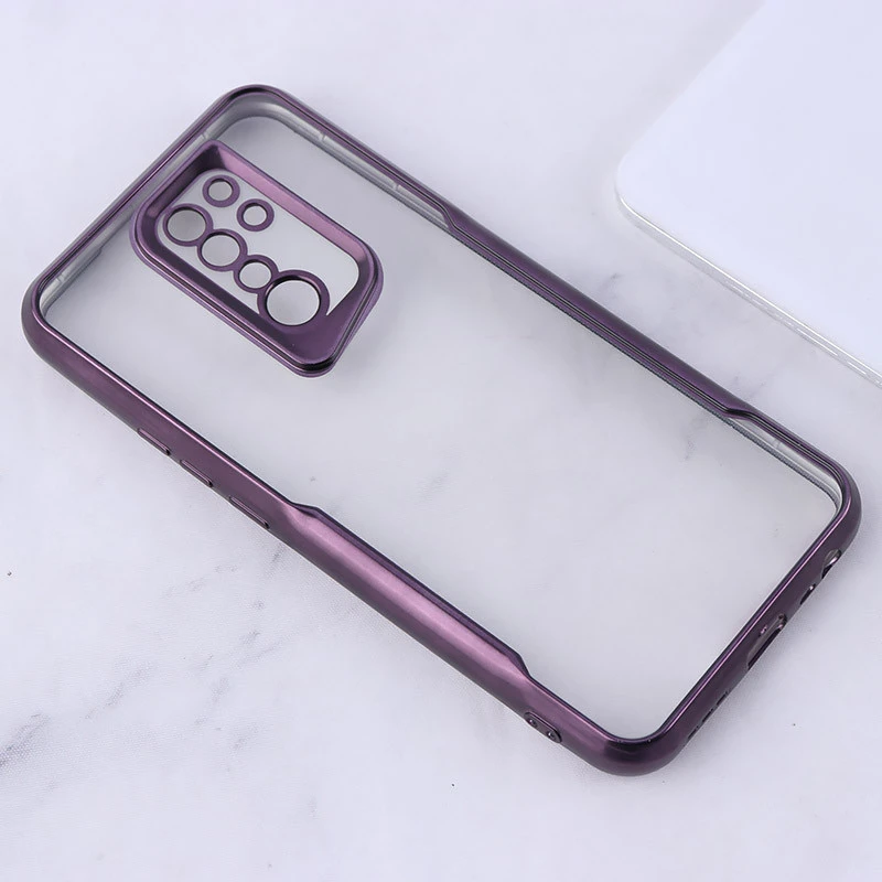 قاب ژله ای شفاف شیائومی Redmi 9 / 9 Prime طرح تیتانیوم محافظ لنزدار