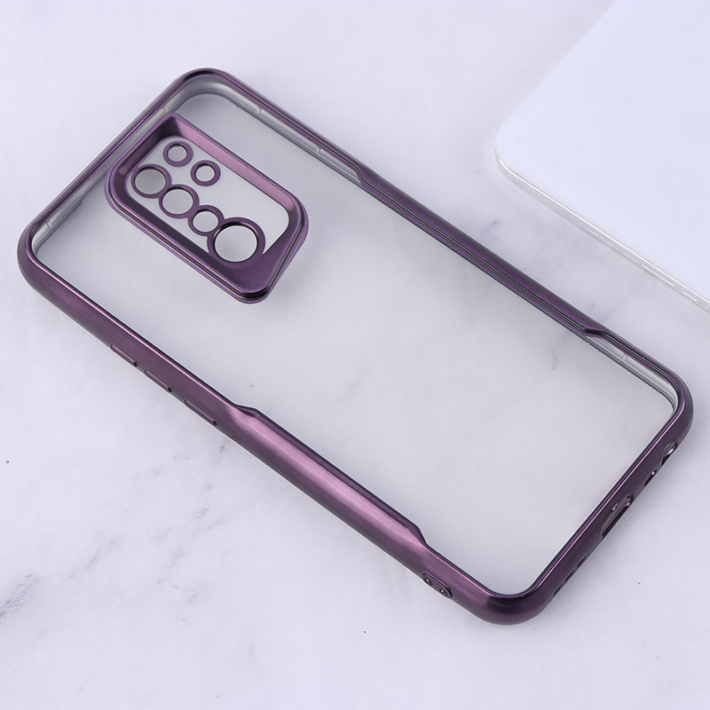 قاب ژله ای شفاف شیائومی Redmi 9 / 9 Prime طرح تیتانیوم محافظ لنزدار