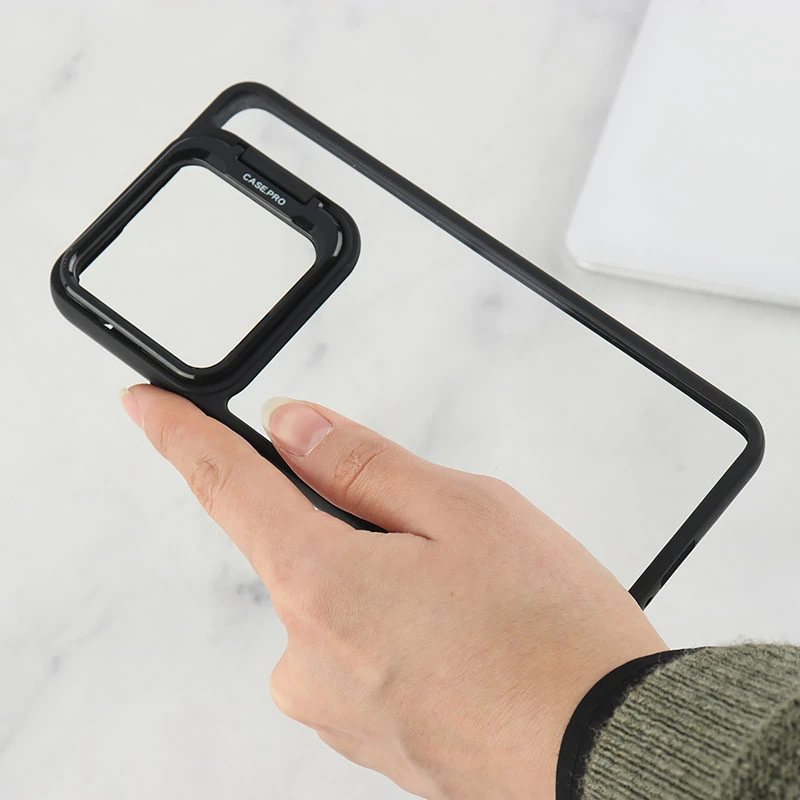 قاب شفاف Case.Pro شیائومی Redmi Note 13 4G استندشو دور رنگی