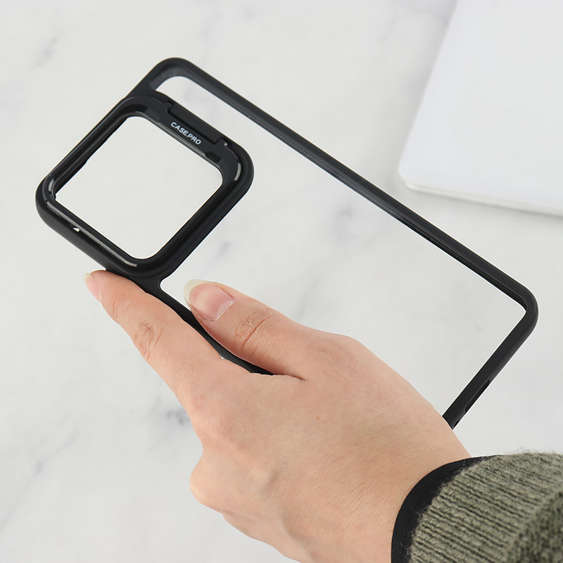 قاب شفاف Case.Pro شیائومی Redmi Note 13 4G استندشو دور رنگی