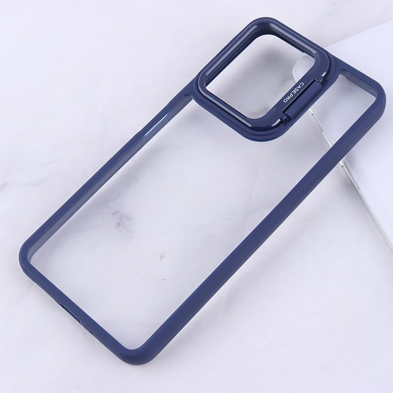 قاب شفاف Case.Pro شیائومی Redmi 13C / Poco C65 استندشو دور رنگی
