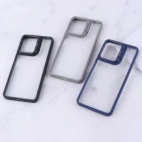 قاب شفاف Case.Pro شیائومی Redmi 13C / Poco C65 استندشو دور رنگی