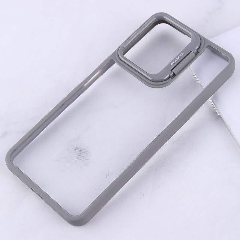 قاب شفاف Case.Pro شیائومی Redmi 13C / Poco C65 استندشو دور رنگی