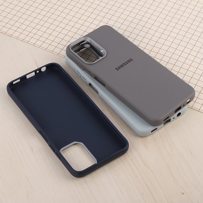 قاب چرمی ژله ای Leather سامسونگ Galaxy A02s / M02s / A03s