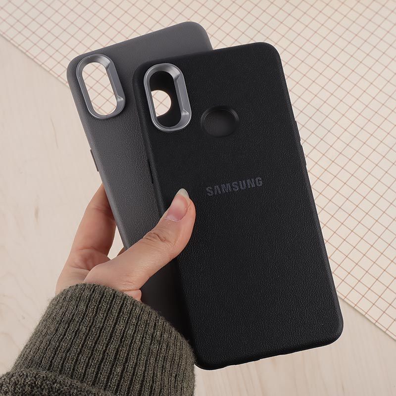 قاب چرمی ژله ای Leather سامسونگ Galaxy A10s