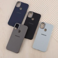 قاب چرمی ژله ای Leather سامسونگ Galaxy A11 / M11 لوگودار