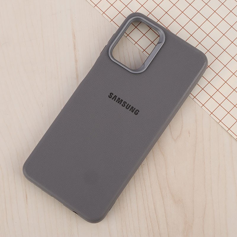 قاب چرمی ژله ای Leather سامسونگ Galaxy A12 / M12