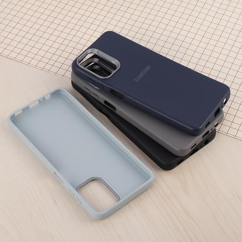 قاب چرمی ژله ای Leather سامسونگ Galaxy A12 / M12