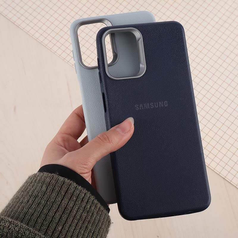 قاب چرمی ژله ای Leather سامسونگ Galaxy A12 / M12
