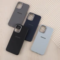 قاب چرمی ژله ای Leather سامسونگ Galaxy A13 4G لوگودار