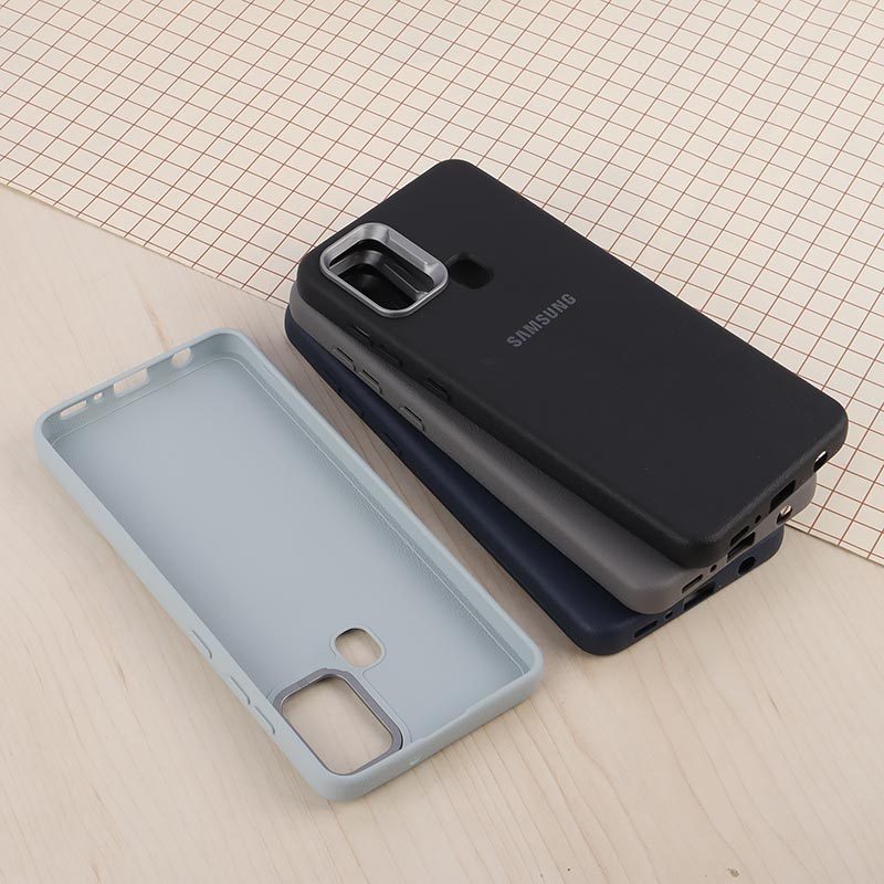 قاب چرمی ژله ای Leather سامسونگ Galaxy A21s
