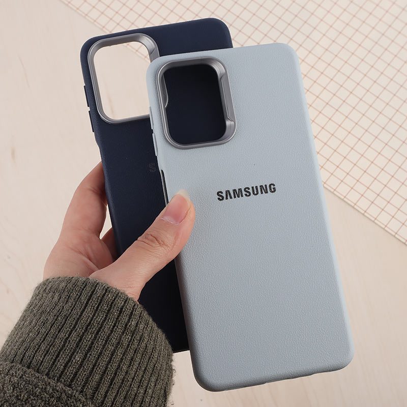 قاب چرمی ژله ای Leather سامسونگ Galaxy A22 4G / M22 / M32 4G