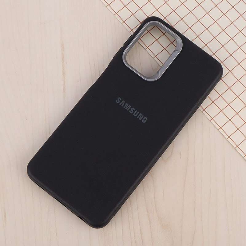 قاب چرمی ژله ای Leather سامسونگ Galaxy A22 4G / M22 / M32 4G