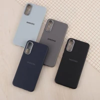 قاب چرمی ژله ای Leather سامسونگ Galaxy A30s / A50 / A50s لوگودار