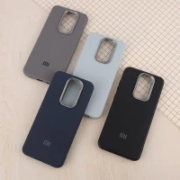 قاب چرمی ژله ای Leather شیائومی Redmi Note 8 Pro لوگودار