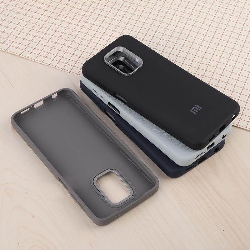 قاب چرمی ژله ای Leather شیائومی Redmi Note 9s / Note 9 Pro / Note 10 Lite