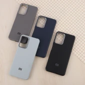 قاب چرمی ژله ای Leather شیائومی Redmi Note 12 Pro 4G لوگودار