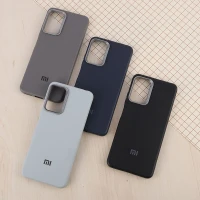 قاب چرمی ژله ای Leather شیائومی Redmi Note 12 Pro 4G لوگودار