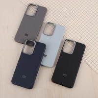 قاب چرمی ژله ای Leather شیائومی Redmi Note 12S لوگودار