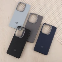 قاب چرمی ژله ای Leather شیائومی Redmi Note 13 Pro 4G لوگودار