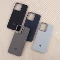 قاب چرمی ژله ای Leather شیائومی Redmi 12 لوگودار