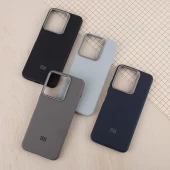 قاب چرمی ژله ای Leather شیائومی Redmi 13 4G / Redmi 13 5G لوگودار