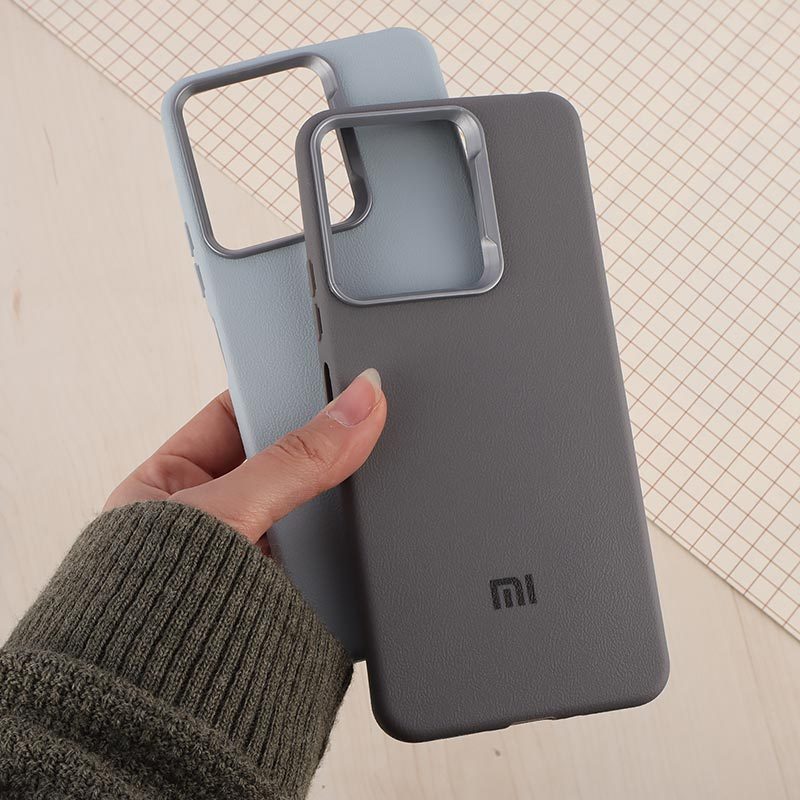 قاب چرمی ژله ای Leather شیائومی Redmi 13C / Poco C65