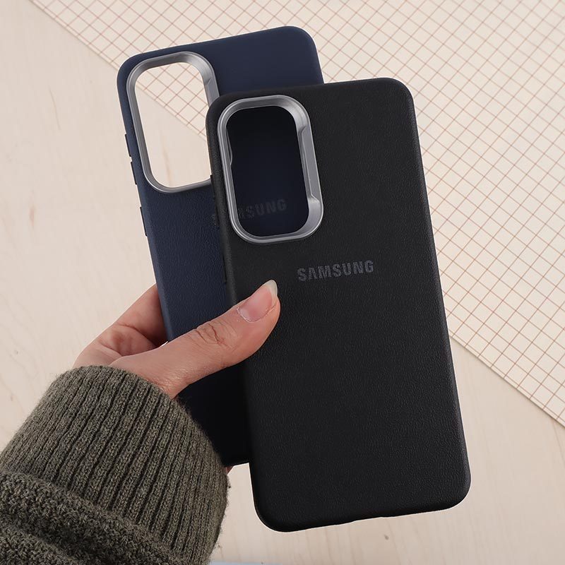 قاب چرمی ژله ای Leather سامسونگ Galaxy S24 FE
