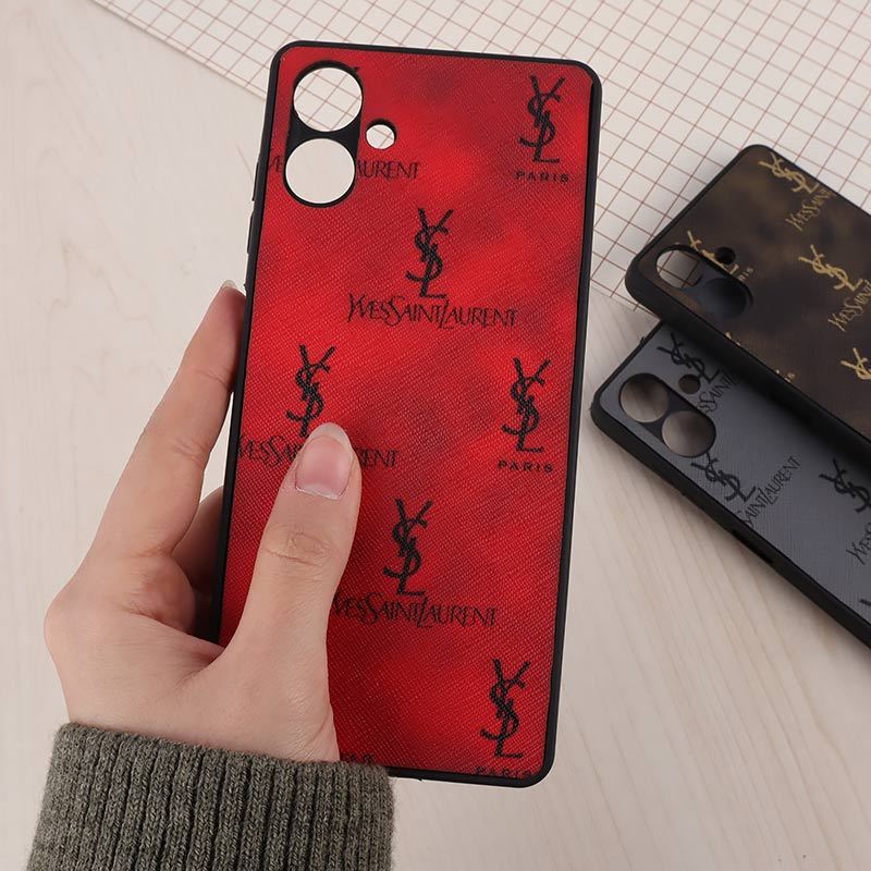قاب چرمی YSL سامسونگ Galaxy A06 محافظ لنزدار