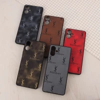 قاب چرمی YSL سامسونگ Galaxy A06 محافظ لنزدار